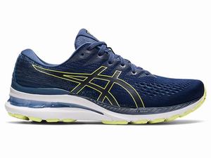 Asics GEL-KAYANO 28 Men's Running Shoes Blue / Yellow | AQK629534
